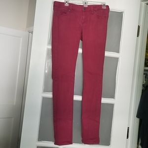 Burgundy pants